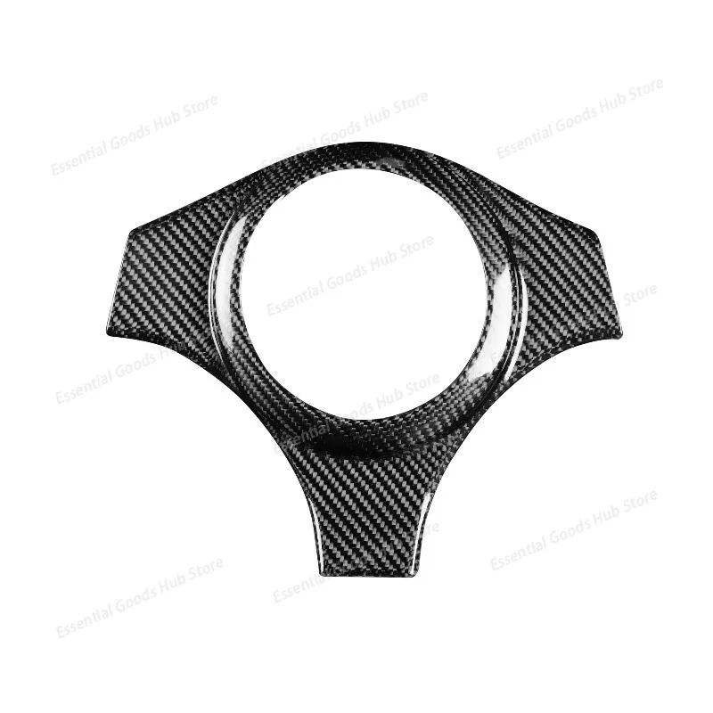 Carbon fiber steering wheel cover FOR Mitsubishi FOR Lancer EVO 7-9 generations, automotive interior modification parts