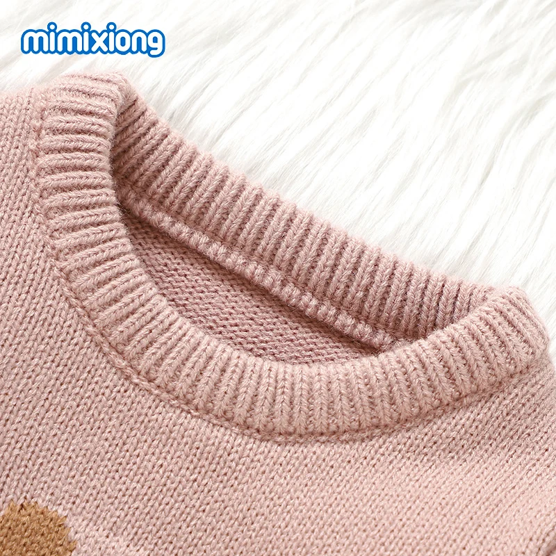 Winter Baby Girls Clothes Sets Autumn Pink Long Sleeve Sweaters Shirts+Pants Outfits for Infant 1-3Y Casual Outwear Toddler Suit