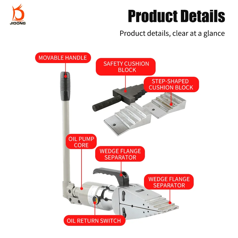 FS-14 Portable Hydraulic Wedge Separator Expansion Tool Integral Flange Expander For Maintenance And Repair