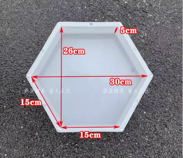 

Solid hexagonal plastic mould berm river mould hexagonal block hexagonal block concrete concrete moulds