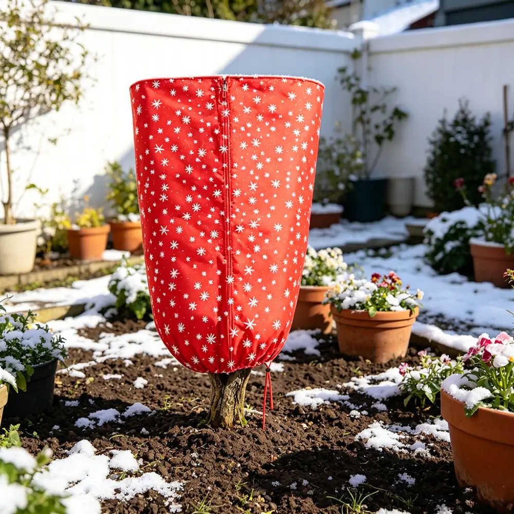 Winter Plant Protection Shield Garden Frost Blanket Non Woven Fabric Wrap Outdoor Potted Tree Insulation Cold Guard