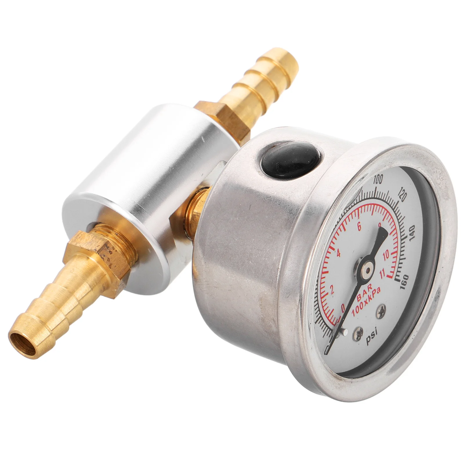 

1 Set Of Oil Pressure For Car Fuel System Mechanical Automotive Press Gauge Kit Universal Compatibility Fuel Pressure Gauge