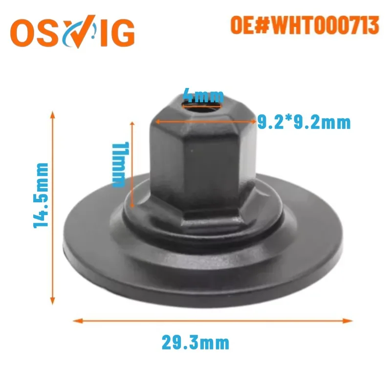 

10pcs Oe#wht000713 Wht-000-713 For Vw Audi Under Cover & Fender Liner Nut Retainer Clip Bottom Trim Plate Insulation Clip