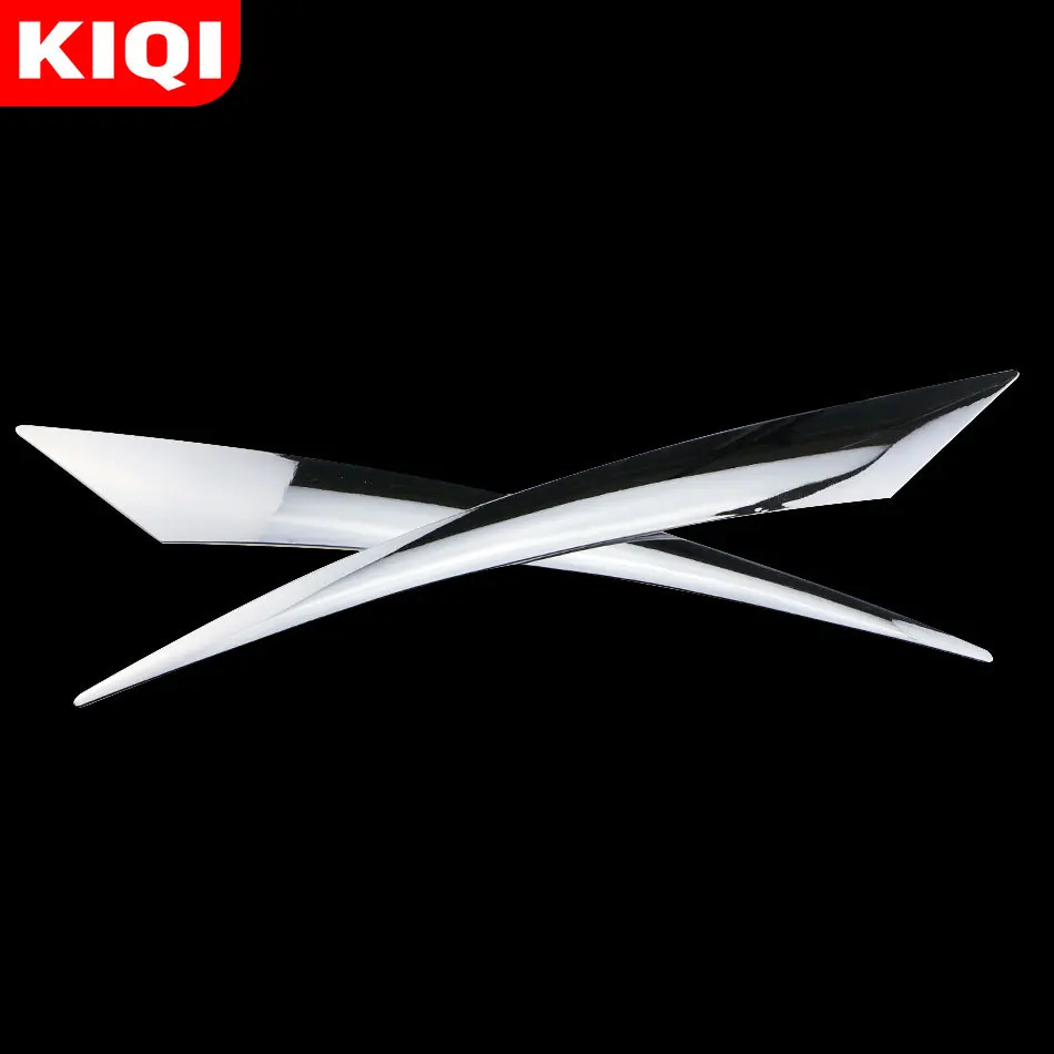 ABS Chrome Headlight Trim Sticker Lamp Eyebrow Cover Decoration Strip Stickers for Chevrolet Cruze Sedan Hatchback 2009-2014