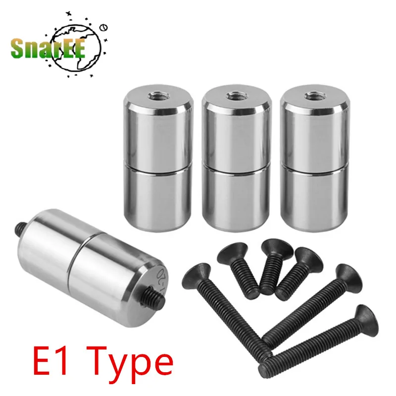 5pcs E1 Mold Locator Precision Location Column For Mold Parts Round Tapered Zero Degree Tapered Straight Location Pillar