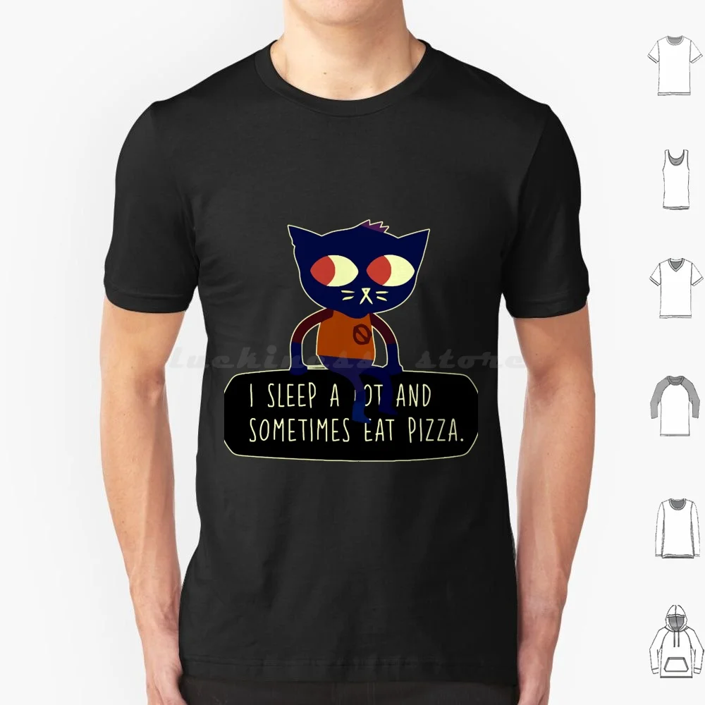 Noche en el bosque, dormir mucho y a veces, comer Pizza, Mae Borowski, camiseta para hombres, mujeres y niños, 6xl, juego de gato Mae Borowski