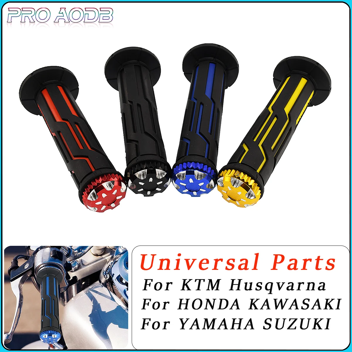 

Motorcycle Universal 22mm24mm Handlebar Grip Brake Handle For HONDA CR CRF KAWASAKI KX KLX YAMAHA YZ YZF KTM XC SX EXC XCF SXF