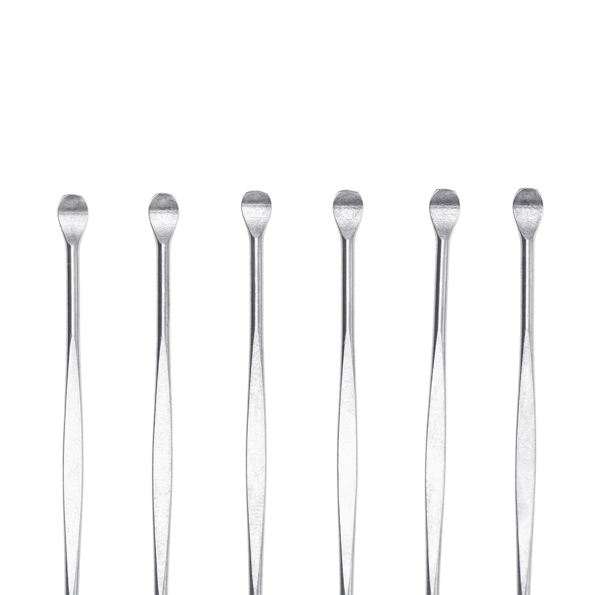 

6Pcs Stainless Steel Earpicks Corrosion Resistant Ear Wax Curette Ergonomic Craftsmanship Curette Ear Spoon