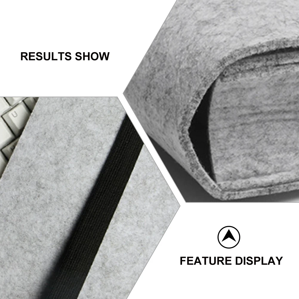 

Thickened Mechanical Keyboard Storage Bag 61 Key Dustproof Wear Resistant Elastic Webbing Sleeve Gaming for Travel