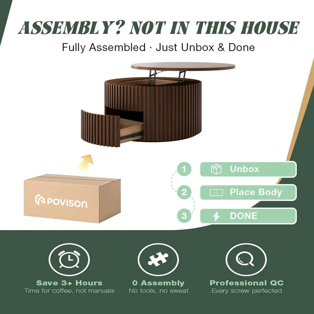 Thumbnail 3 - #13 Latest Lift Top Coffee Tables Offers