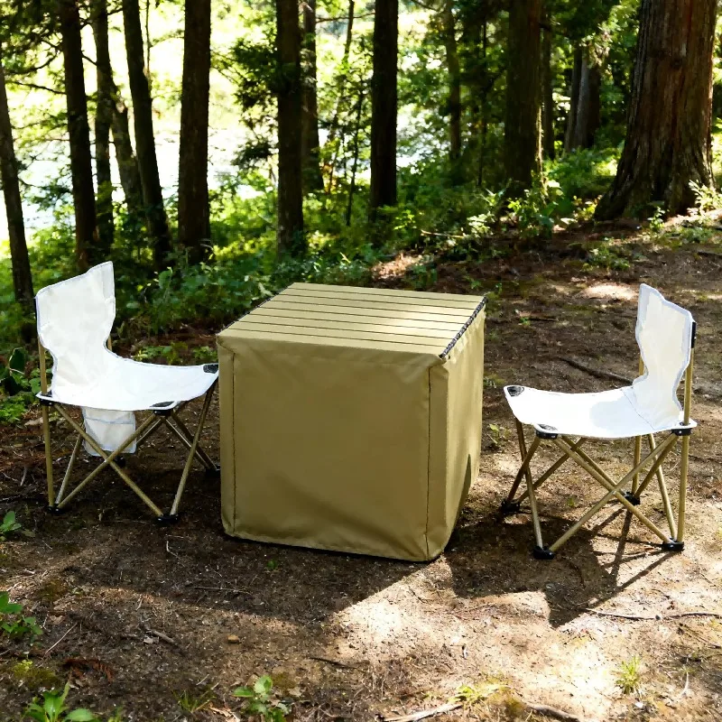 

2026 Wholesale Large Foldable Camping Table And Chair Set With Exterior Picnics Travel