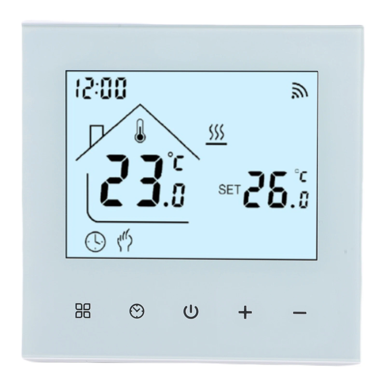 WiFi Programmable Thermostat For Tuya App Voice Control Heating Gas Boiler Water Floor Temperature Regulator