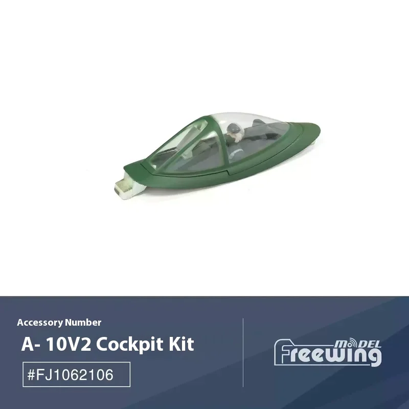 FreFukA-10 64mm V2 Original invitation ensemble d'accessoires, Fuselage, ailes principales, train d'atterrissage, Cockpit couverture autocollants