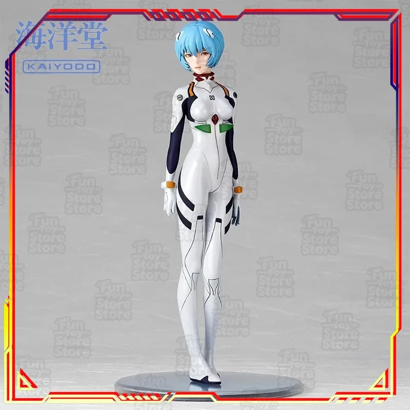 KAIYODO EVA GIRLS Rei Ayanami Neon Genesis Evangelion Anime Action Figure Assembly Model Collectible Toy Official Licensed