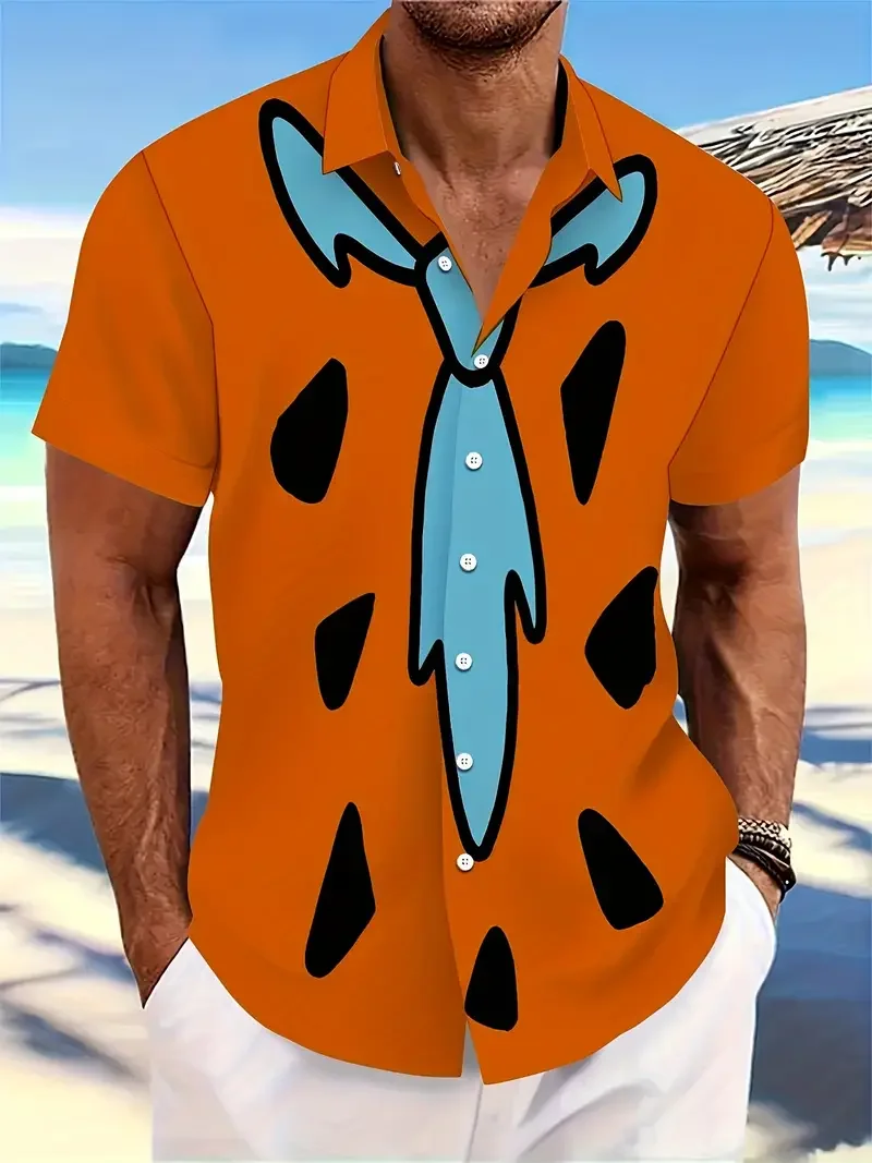 الصيف هاواي الموسيقى Notatio طباعة الرجال مضحك قصيرة الأكمام المرأة البلوزات قمصان الشاطئ التلبيب زر عادية قميص الرجال الملابس