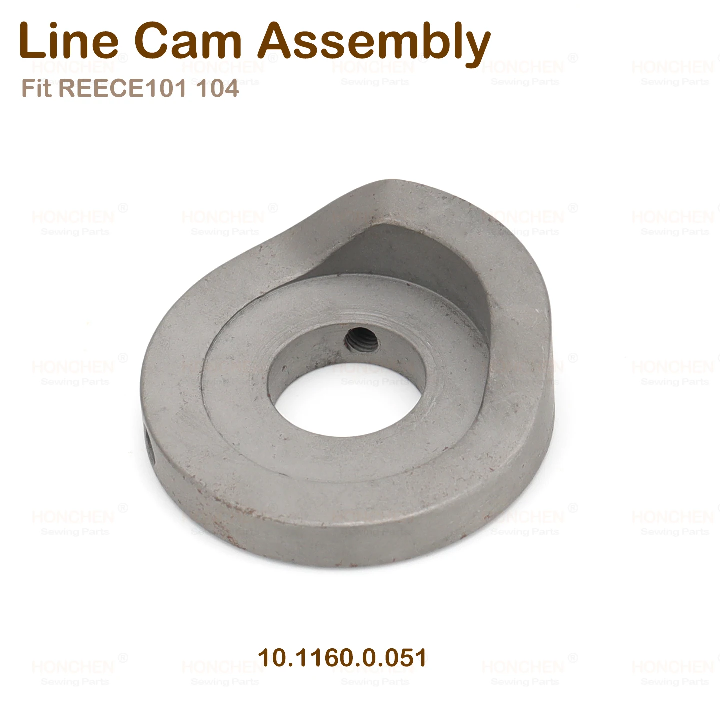 

Электронный отверстие для пуговиц с проушиной, обработка ниток для швейной машины 10,1160.0051, линия кулачка в сборе, подходит для REECE 101 104