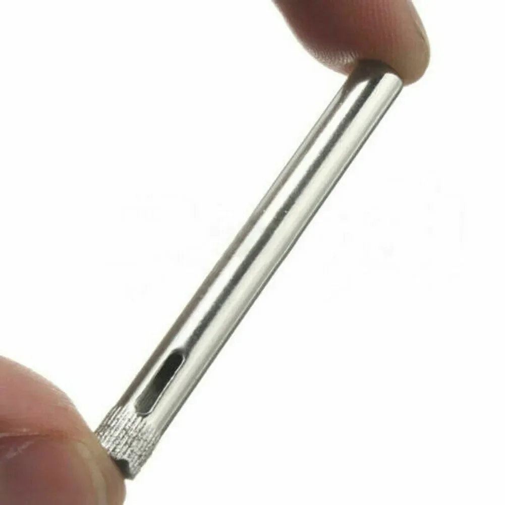 12Pcs 6mm punte diamantate rivestite Set foro sega punta per utensili di perforazione vetro marmo ceramica piastrelle