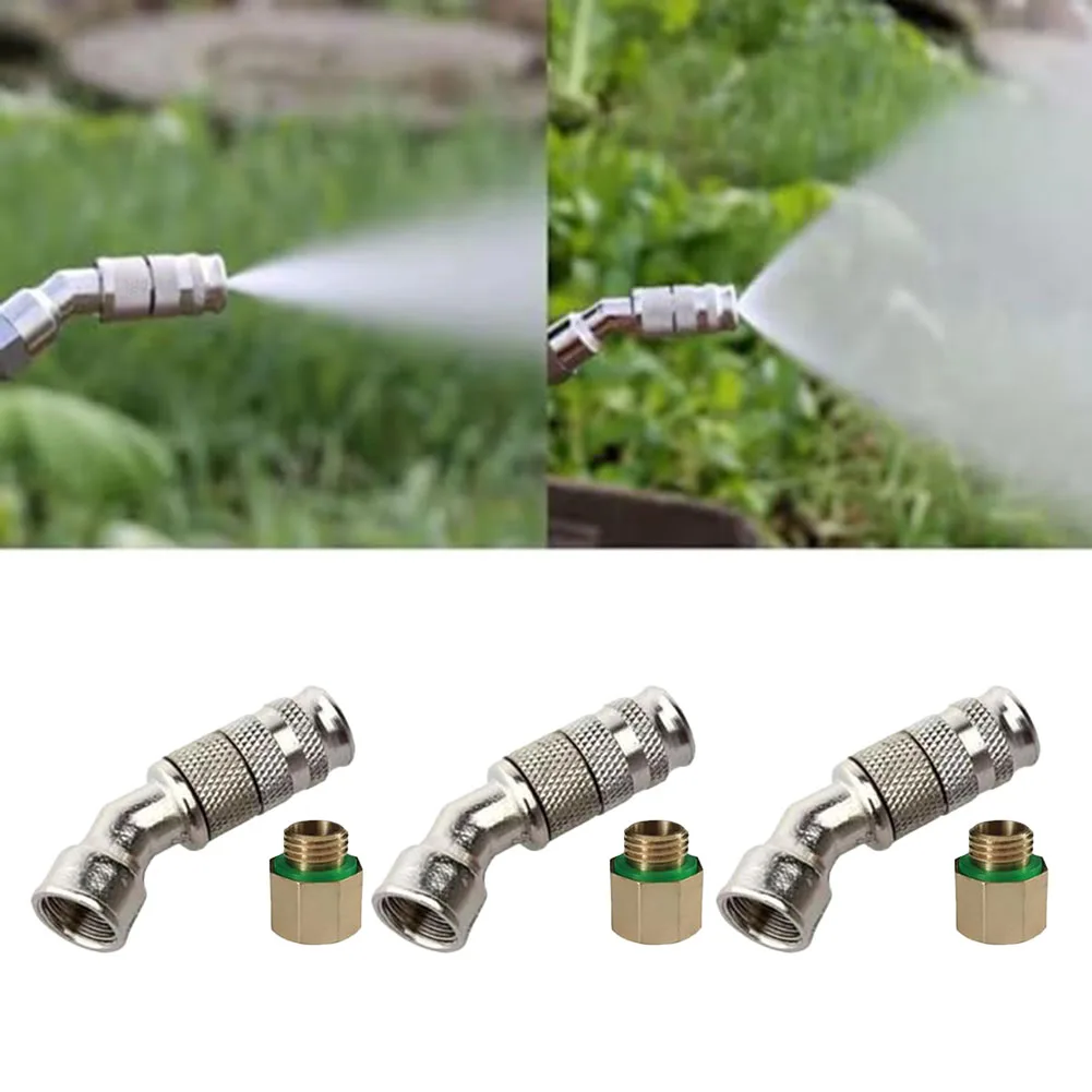 45 Degrees Adjustable Agricultural Settings AdjustableNozzle Adjustable Atomizing Nozzle Package Content Packaging Content