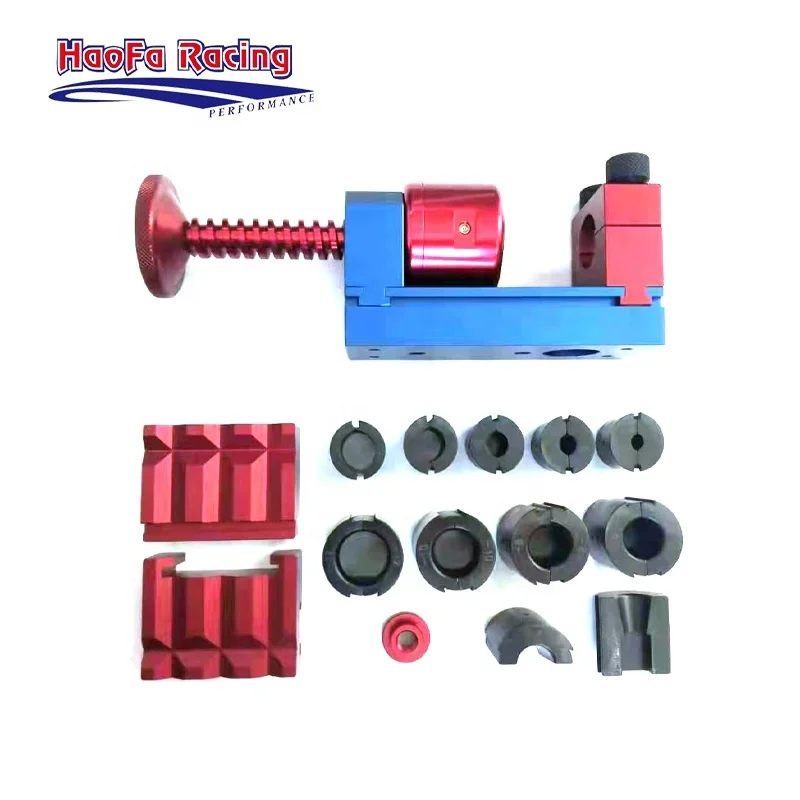 Aluminium Adapter Fittings Hose Kit Set Installation Assembly Tool Kit for AN Hose ends