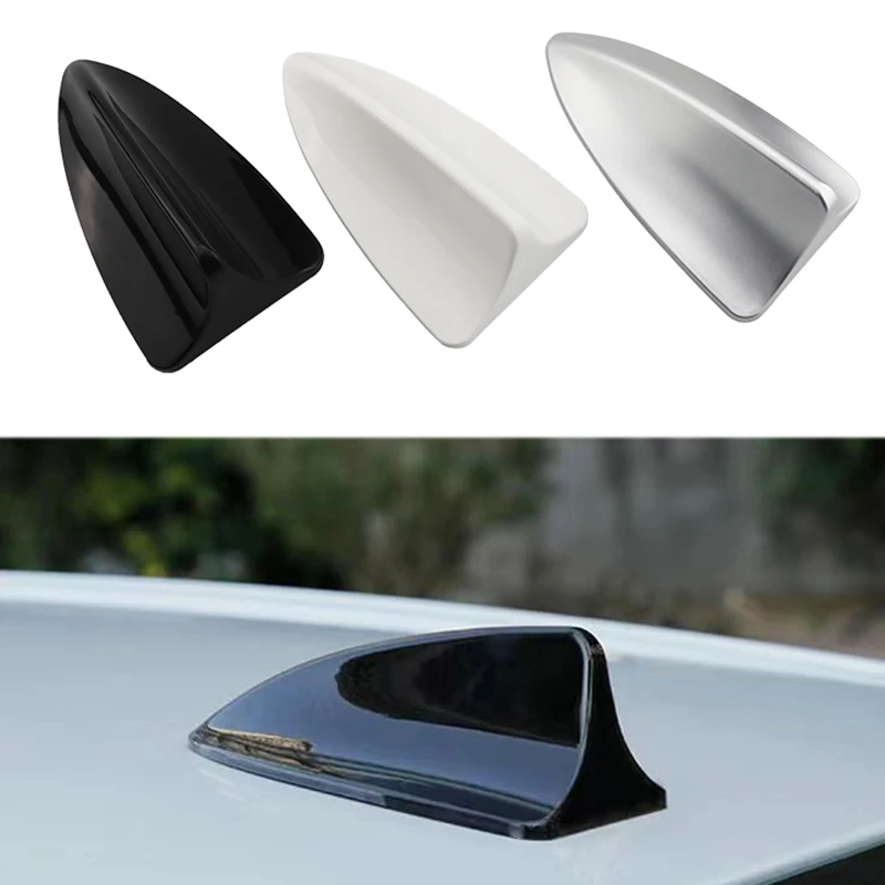 The car refit shark fin antenna, decorate the original car spray-painted antenna roof antenna decoration hood paint antenna