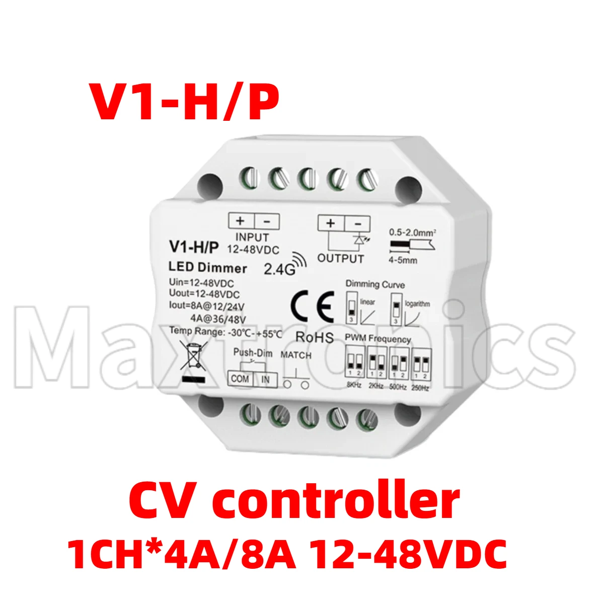 NIEUWE SKYDANCE 2.4G LED Dimmer Controller Serie S1-HV/V1-F/V1-KC/V1-HP Draadloze 1CH Dimmen Constante Spanning voor LED Strip Licht - afbeelding 1