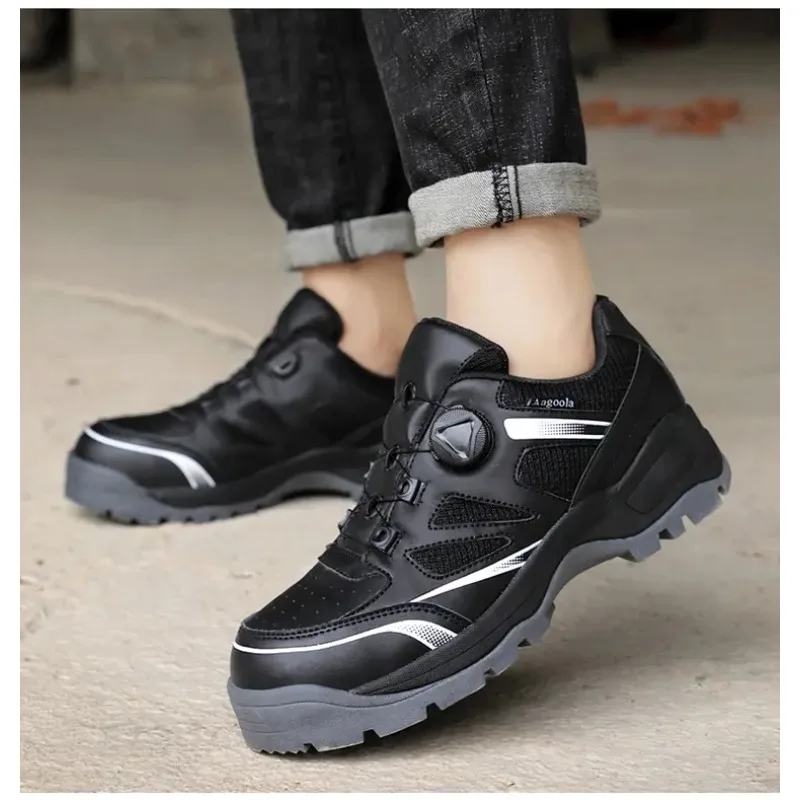 العلامة التجارية الرجال الشتاء الثلوج الأحذية مقاوم للماء أحذية رياضية من الجلد سوبر الدافئة الرجال الأحذية في الهواء الطلق الذكور أحذية التنزه أحذية عمل #5