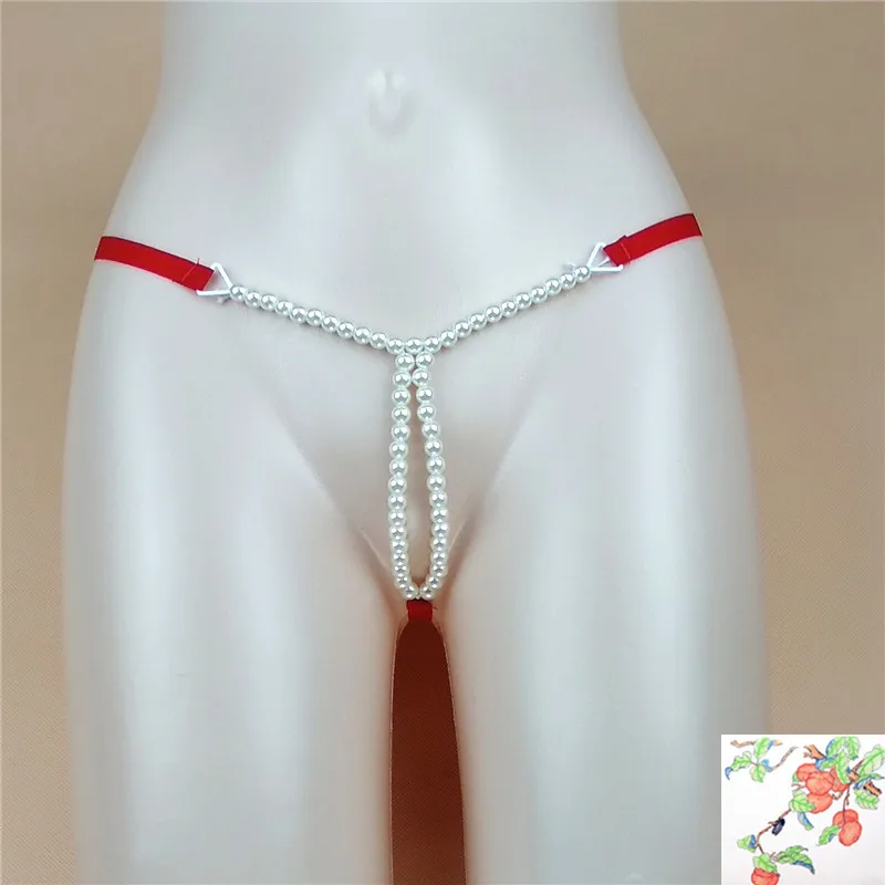 

Lmitation Pearl Body Chain Hollowed out Sexy Trendy Nightclub Jewelry