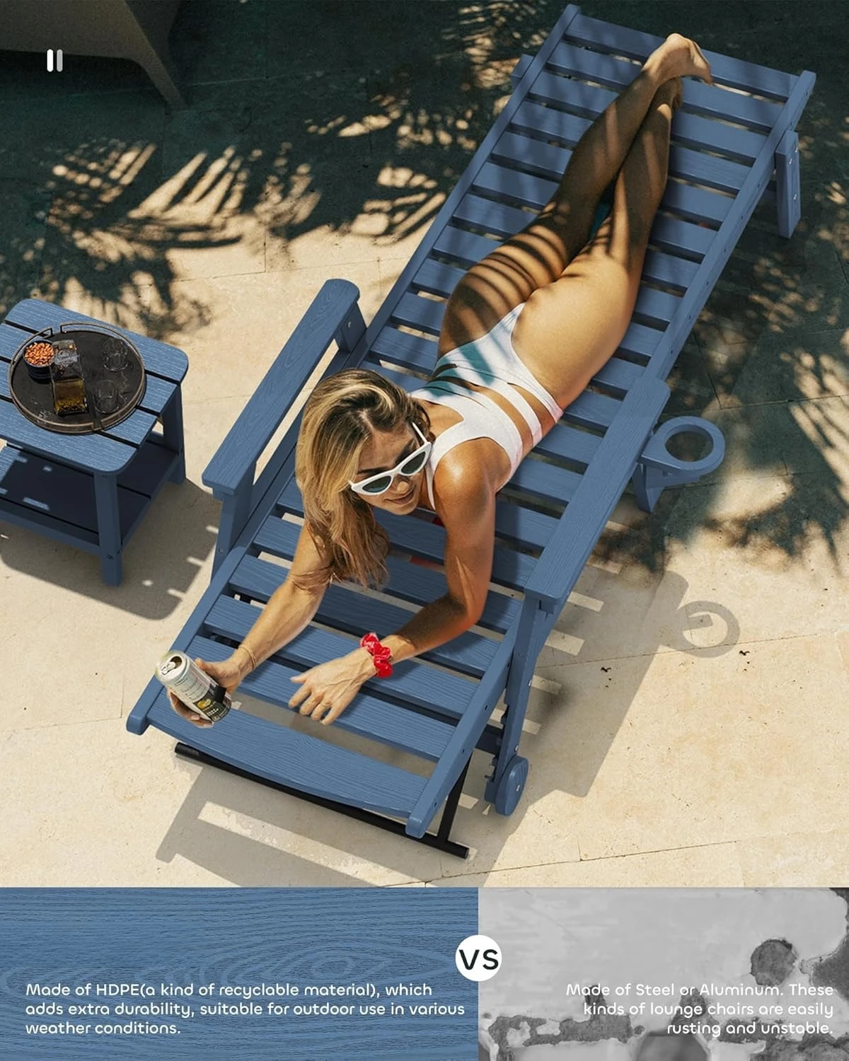 Thumbnail 2 - #3 Discounted Adjustable Sun Loungers Worth Buying