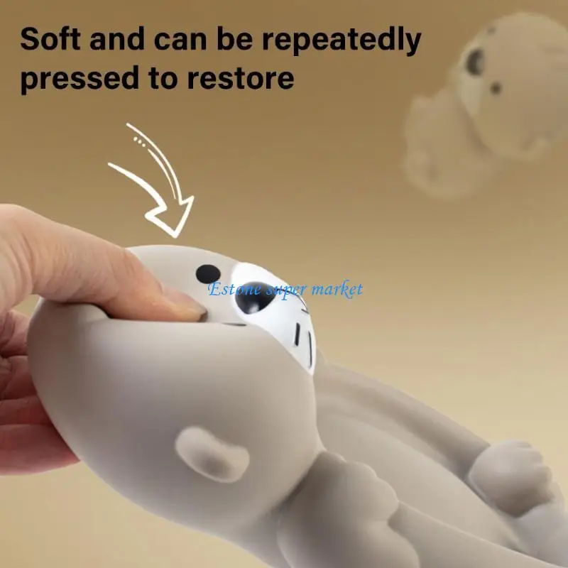 090B Bath Toy For Babies' Water Activities Baby Toddlers Preschool Bathtub Shower Toy Otters Mom and Kids Floating Animal