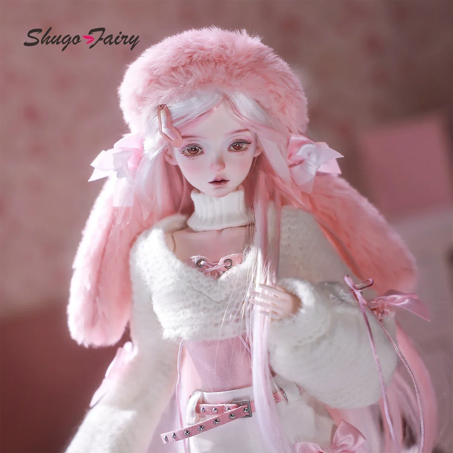 Celia M Bjd Doll 1/4 Fullset Bjd Costume Romantic Pink Style Toy Sweet Honey Girl Shugafairy BJD Hobbies