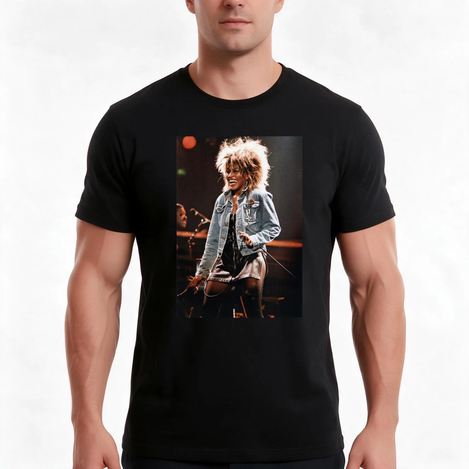 Tina Always Smiling T-Shirt, Summer Casual Cotton Tee, Oversized Streetwear Tops, Vintage Graphic Print, Loose Fit Short Sleeve
