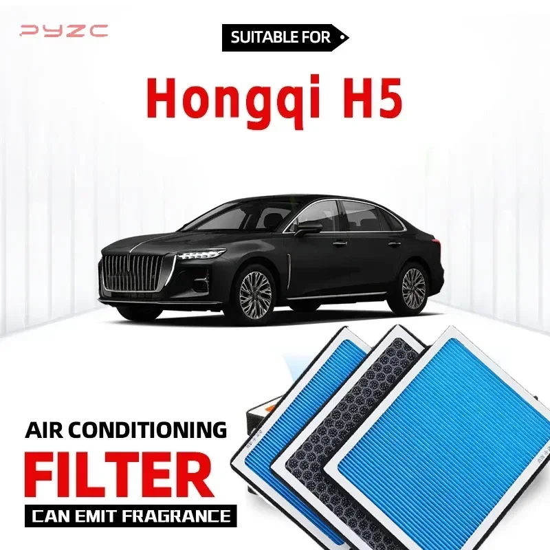 For Hongqi H5 Cabin filter Air Filter Activated Carbon Air Conditioning Filter with Fragrance to Purify Car Cabin Air