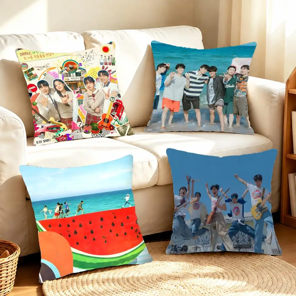 Sparkly Juicy Art W-Watermelon Cushion Cover Sofa Living Room Home Decor Invisible Zipper Anti-dustmite Shell
