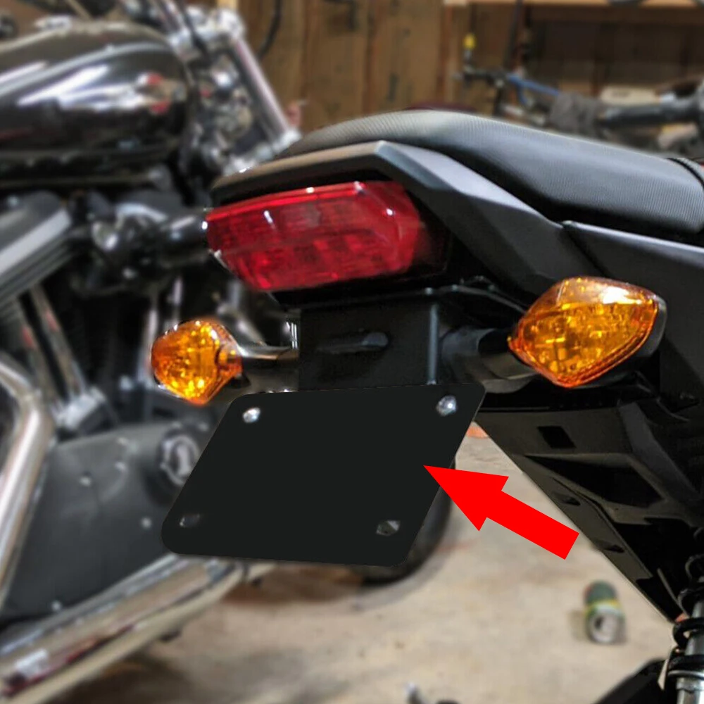 Motorfiets Staart Netjes Spatbord Eliminator Kentekenplaat Houder Led Licht Msx125 Accessoires Voor Msx 125 Grom 2021 2022