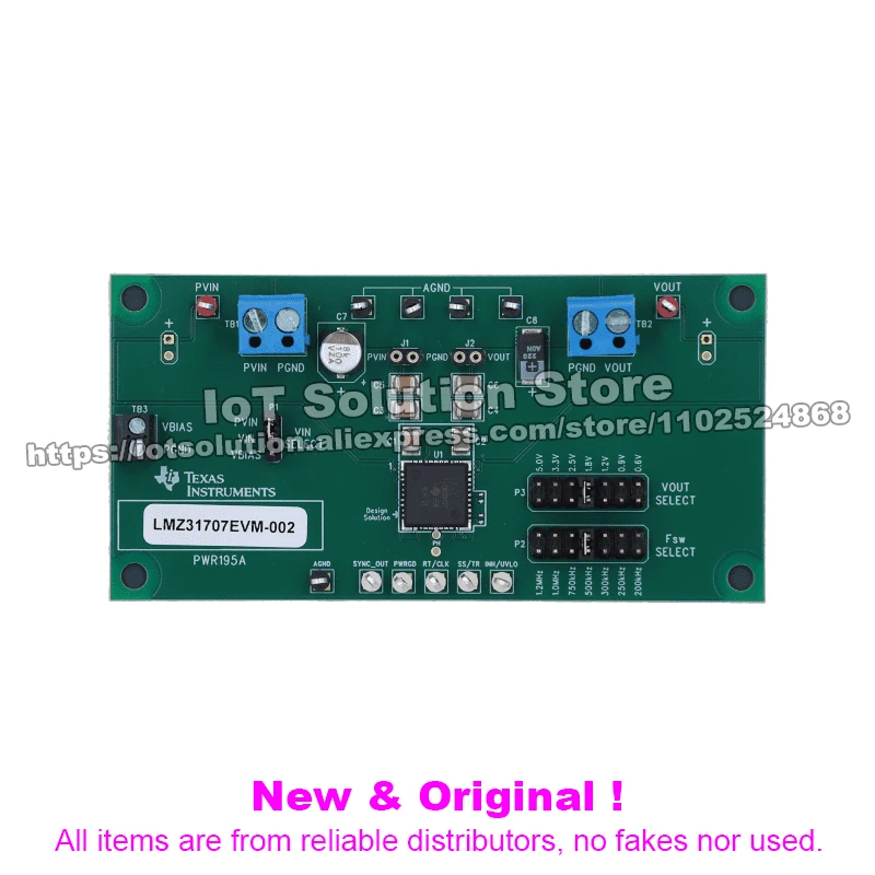 LMZ31707EVM-002 LMZ31707 2.95V to 17V, 7A Step-Down Power Module Evaluation Board