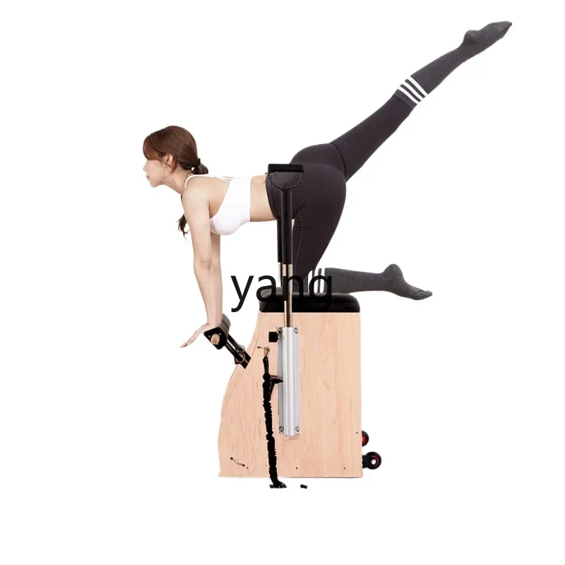 

Yjq pilates stabilizer chair aligner solid wood household large equipment yoga stretching balance trainer