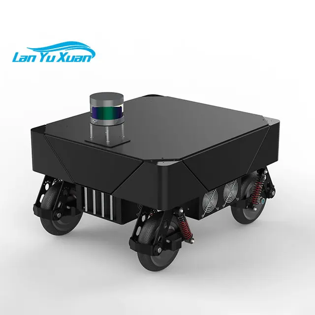 ONEWAY-Chassi Robô Servo de Quatro Rodas, RMC4A, Plataforma AGV, Inteligente, Aberto, SDK, Rolamento de Carga Máxima, 90kg