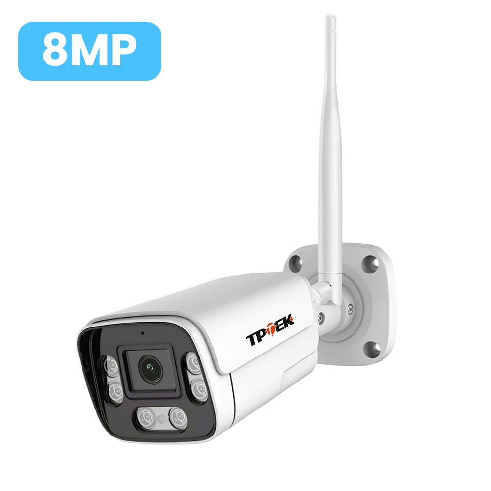 TPTEK 8MP 4K IP Security Camera White 3