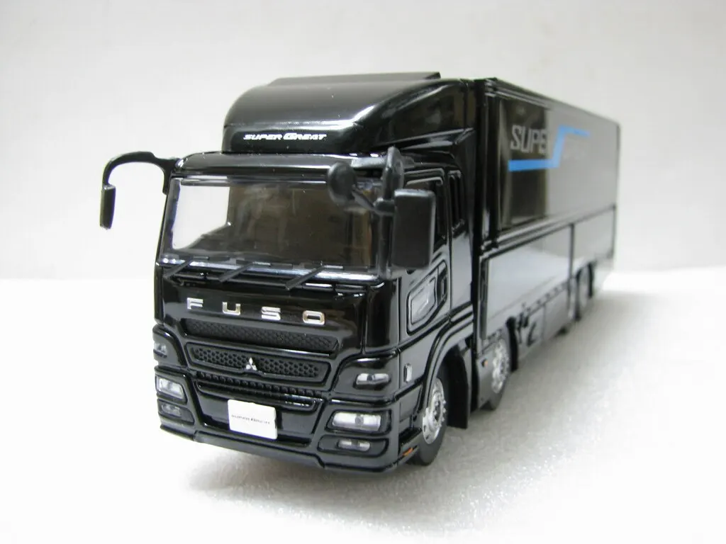 diecast-1-43-scale-fuso-truck-mitsubishi-black-alloy-car-model