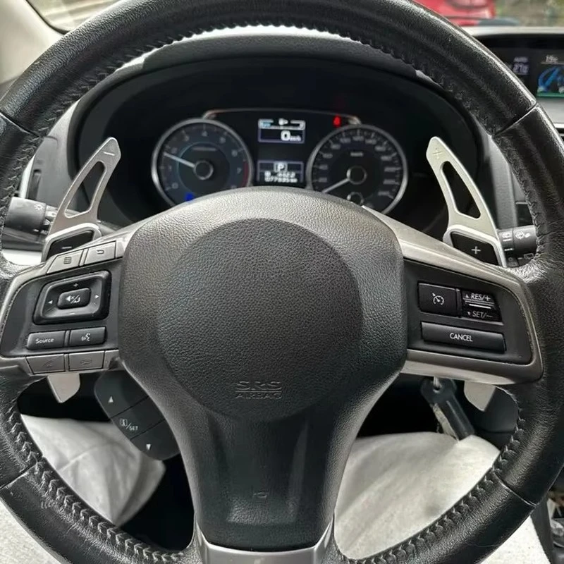 Aluminum Steering Wheel Shift Paddle Shifter Extension Cover for Subaru BRZ Forester Impreza WRX Legacy Outback XV Crosstrek - view 5