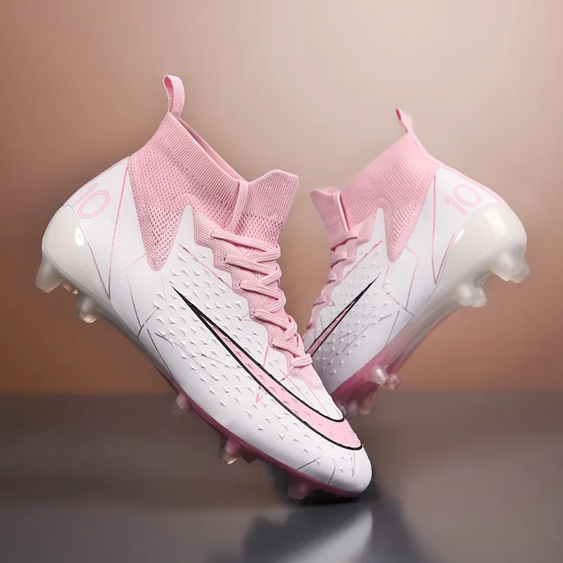 Men Football Boots Outdoor Turf Training Soccer Shoes Comfortable Superfly Indoor Futsal Breathable Football Shoes Sneakers