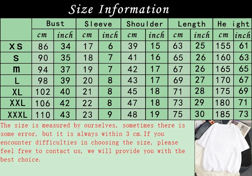 Men\'s Oversized T-Shirts Print Short-sleeved Cartoon Couple Women\'s T-shirt with Style Couple Loose Tees Tops Harajuku