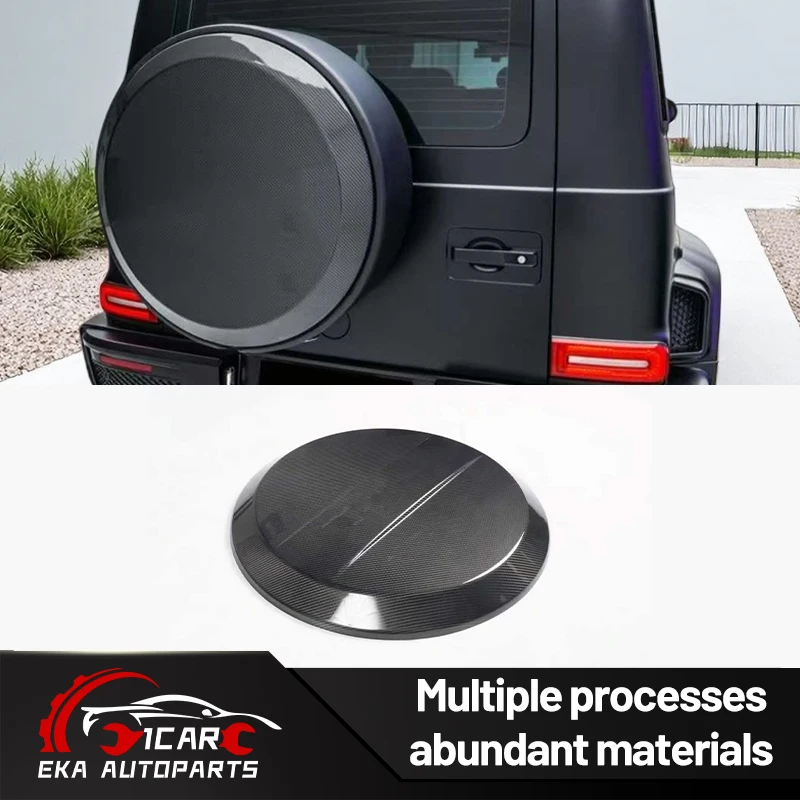 

Для Benz новый G-Class 2025y Wagon сухой карбоновый чехол для запасного колеса w465 W464 B стиль сухой карбоновый чехол для запасного колеса с логотипом B