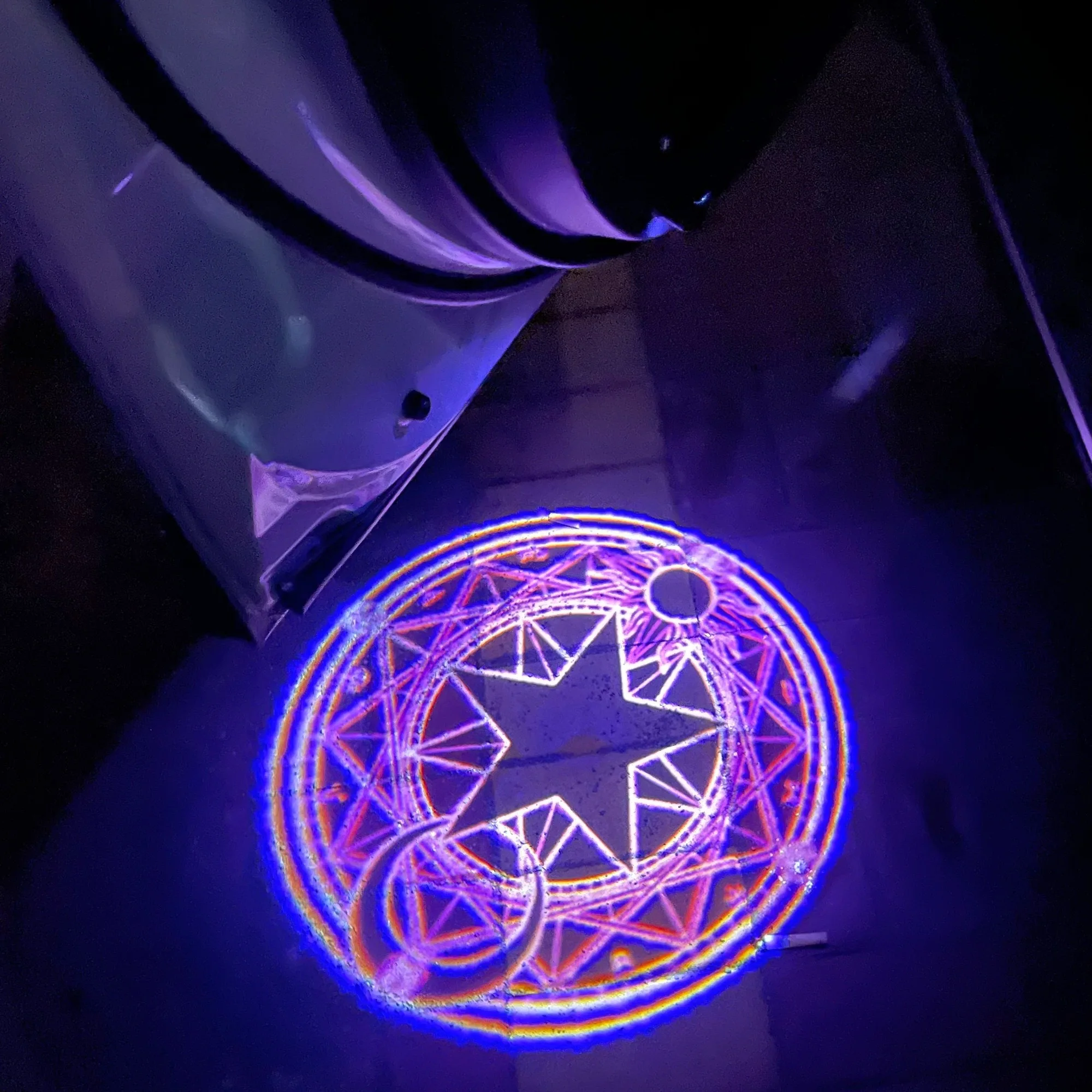 Anime Sailor Moon Projector Lamps Tsukino Usagi LED HD Projector Light Take Pictures Props Cute Car Decoration Lnduction Lamp