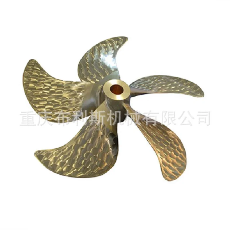 

(Marine customization) 32,000-ton large oil tanker bronze 5-blade fixed-pitch propeller​​Diameter 5.3m Weight 11T