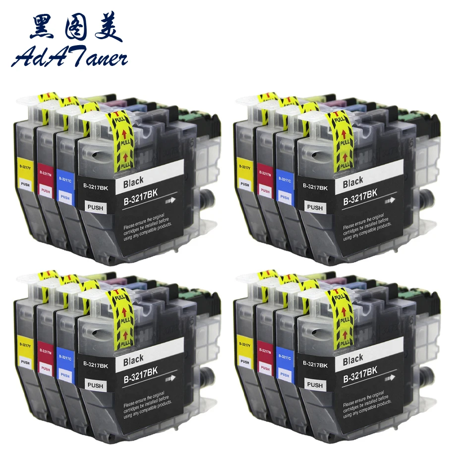 LC3217 LC3219 3217XL 3219XL Premium Color Compatible InkJet Ink Cartridge For Brother MFCJ5730DW J6530DW J6930DW J5330DW J5335DW