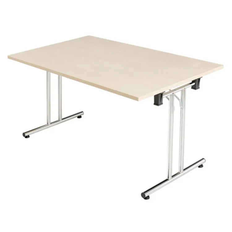 Chrome Plated Bracket Metal Mechanism Straight Leg Base Fold Up Folding Dinner Tables