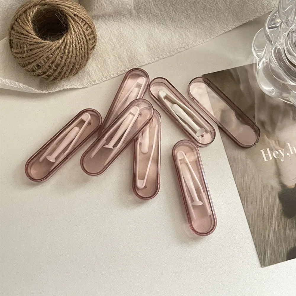 แหนบคอนแทคเลนส์แบบพกพาสำหรับการดูแลดวงตาอุปกรณ์สวมใส่คอนแทคเลนส์