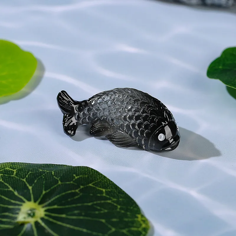 

Рыбный орнамент Золотая рыбка Микро Пейзажное украшение Искусственные украшения Аквариум Плавание