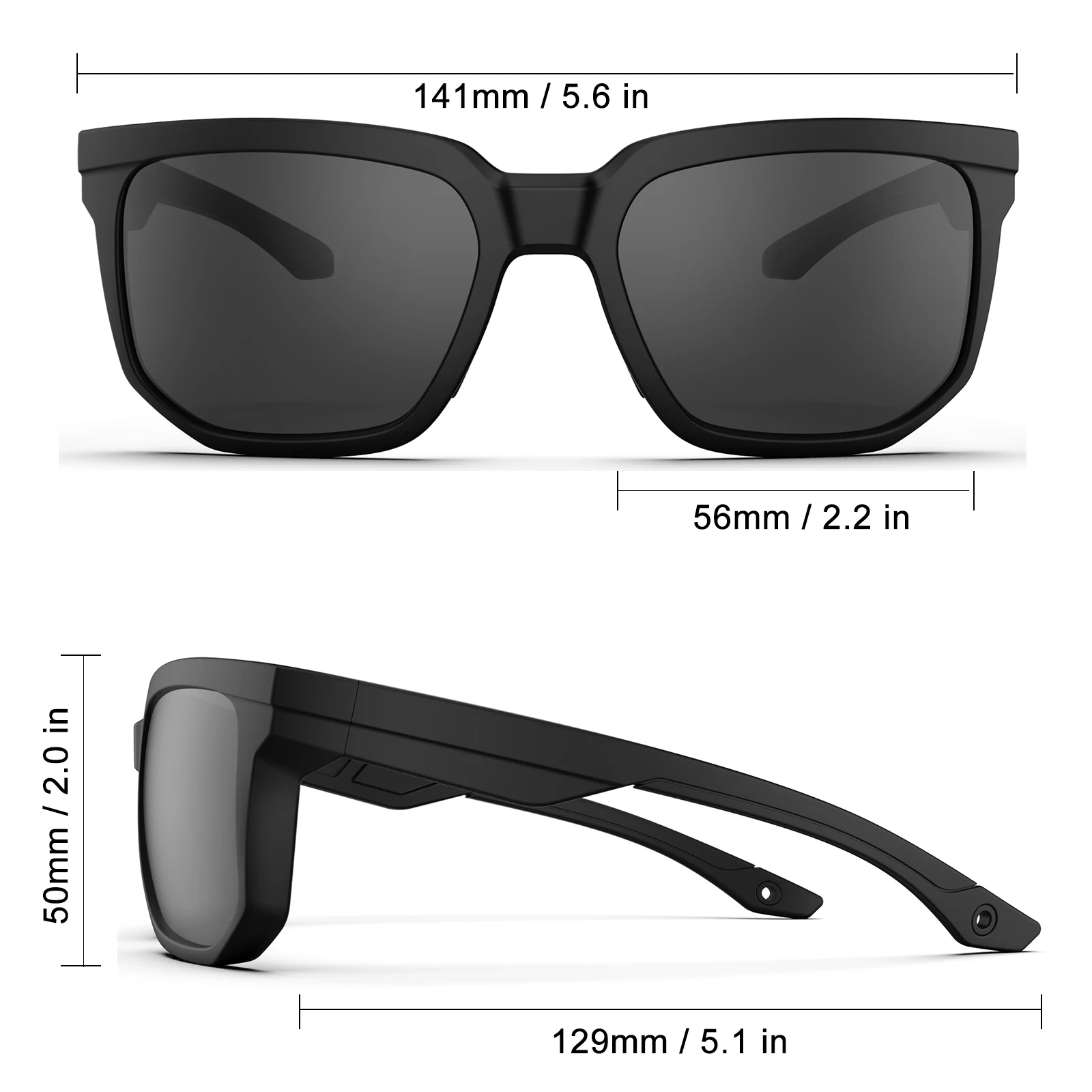 Suukaa Fishing Glasses Outdoor HD UV400 Protection Cycling Sunglasses Sports Climbing Fishing Glasses for Men Women